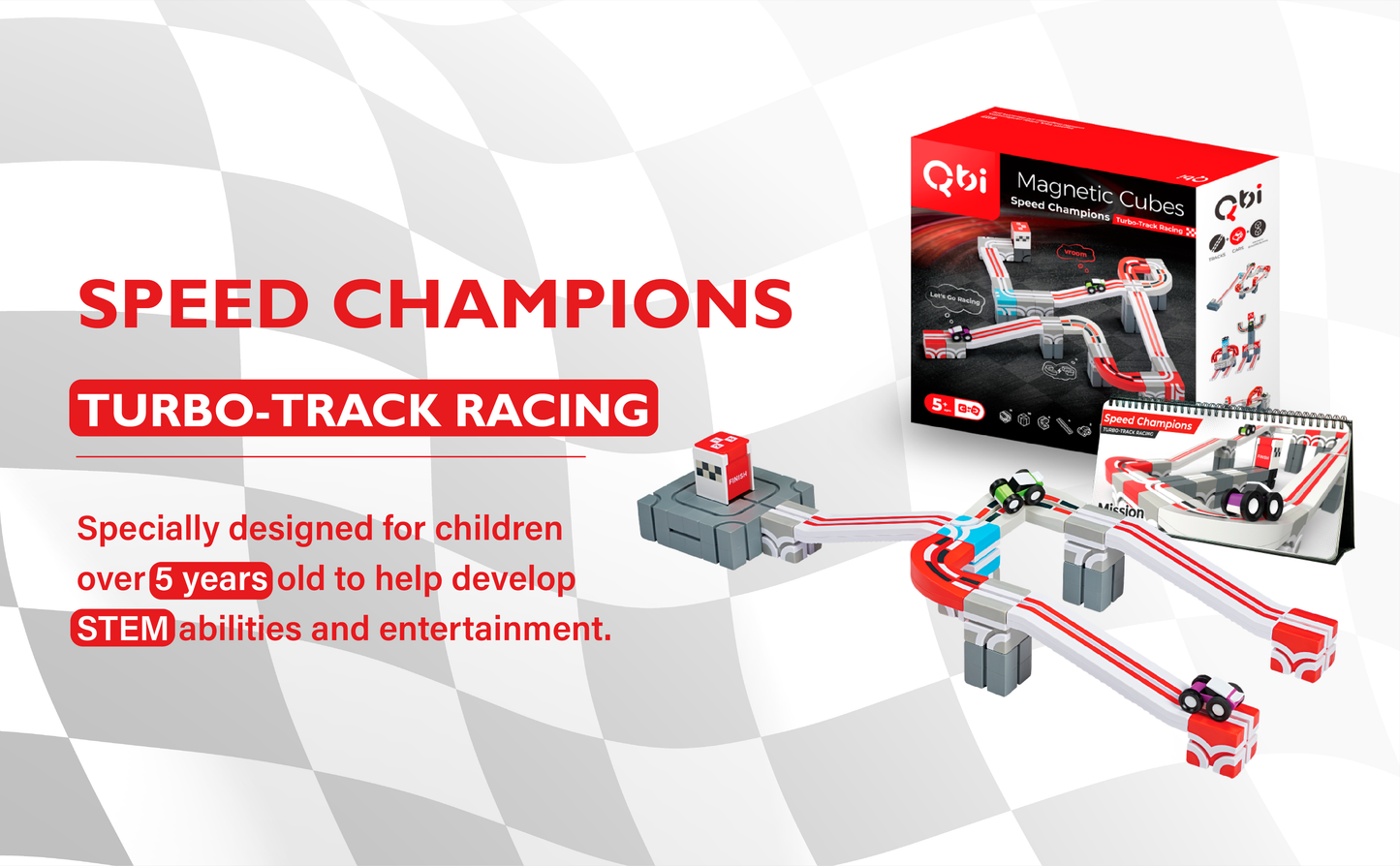 *NEW* Qbi Speed Champions: Turbo-Track Racing