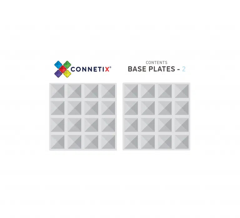 CONNETIX 2Pc Base Plate (Clear)