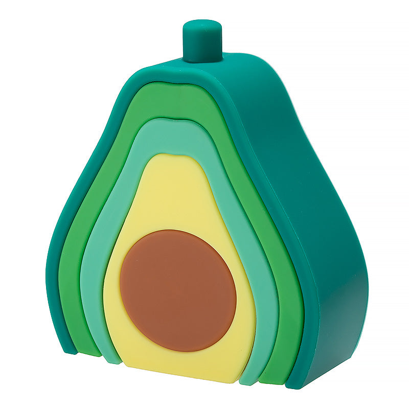 Silicone Avocado Teether Stacker