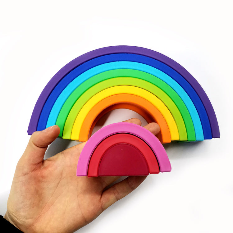 Silicone Rainbow Stacker (Big)